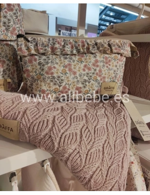 Cambiador Plegable Emily de Giraffa Bianca e Blu