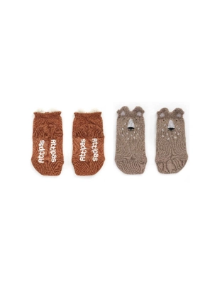 Pack Calcetines Attipas Deer and Bear