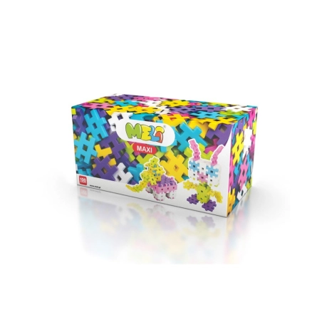 Bloques Meli Maxi 100 piezas Pastel