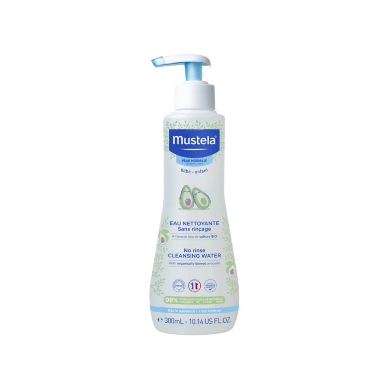 Agua limpiadora sin aclarado 300ml de Mustela