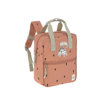 Mochila Infantil Cuadrada de Lässig Caramel
