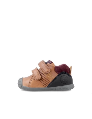 Zapato Doble Tira Biomecanics Camel