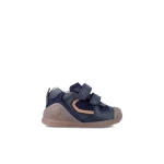 Botin Doble Tira Biomecanics Marino / Beige