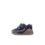 Botin Doble Tira Biomecanics Marino / Beige