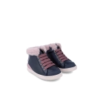 Botines Altos con Pelo Biomecanics Marino