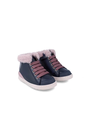 Botines Altos con Pelo Biomecanics Marino