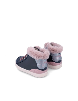 Botines Altos con Pelo Biomecanics Marino