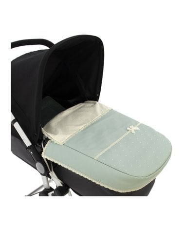 Saco para Capazo 3 usos Allariz Ecopiel de Rosy Fuentes Verde