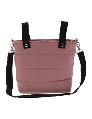 Bolsa Talega Softshell de Rosy Fuentes Rosa Empolvado