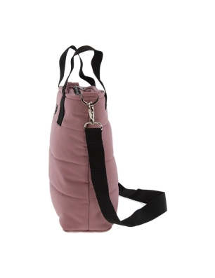 Bolsa Talega Softshell de Rosy Fuentes Rosa Empolvado
