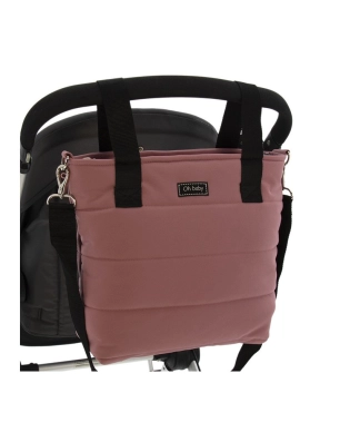 Bolsa Talega Softshell de Rosy Fuentes Rosa Empolvado