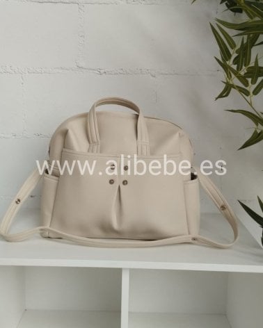 Bolso Maternal Gala de Rosy Fuentes Camel
