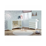 Cuna Colecho Nona de Trama Blanco / Natural