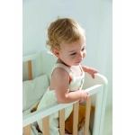 Cuna Colecho Nona de Trama Blanco / Natural