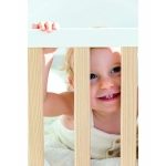 Cuna Colecho Nona de Trama Blanco / Natural