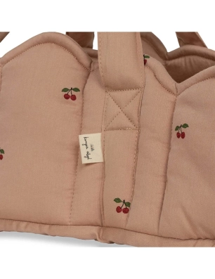 Capazo para Muñecas Cherry Blush Konges Slojd
