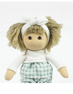 Muñeca Cris Vichy Verde de Pasito a Pasito