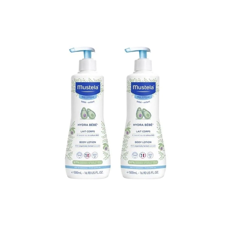 Pack duo Hydra bebé leche de Mustela