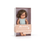 Muñeca Caucásica Síndrome de Down Pelele y Gafas 38 cm Miniland Dolls
