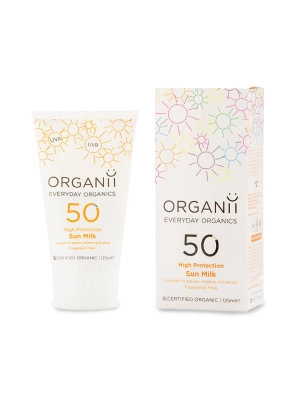 Leche Solar SPF50 Eco de Organii