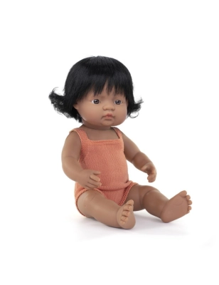 Muñeca Latinoamericana con Pelele 38 cm Miniland Dolls