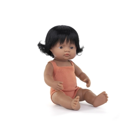 Muñeca Latinoamericana con Pelele 38 cm Miniland Dolls