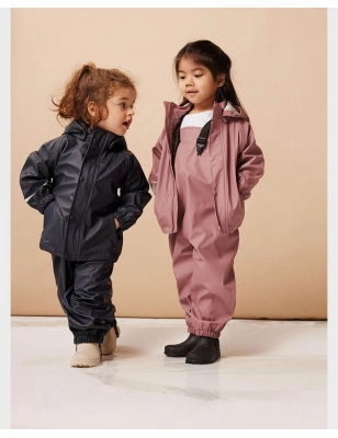 Conjunto Impermeable Liso Name It Marino