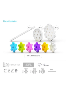 Bloques Meli Basic Constructor Travel 250 piezas