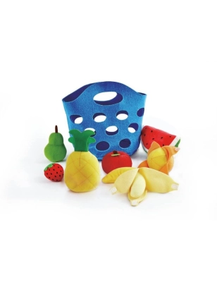 Cesta de frutas de tela de Hape