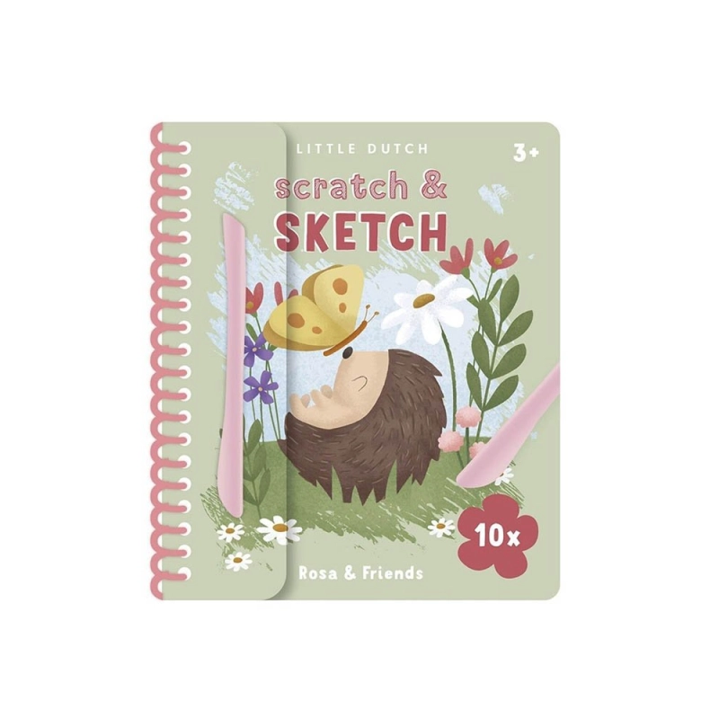 Libro de Rascar Friends de Little Dutch