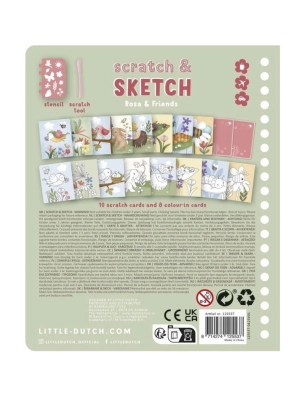 Libro Rasca Friends de Little Dutch Rosa