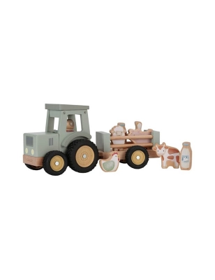 Tractor con Trailer Little Farm de Little Dutch