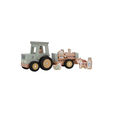 Tractor con Trailer Little Farm de Little Dutch