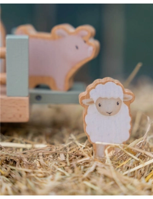 Tractor con Trailer Little Farm de Little Dutch