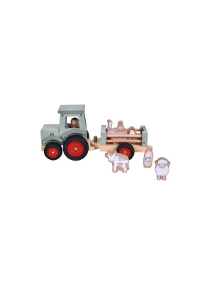 Tractor con Trailer Little Farm de Little Dutch