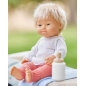 Muñeco Caucásico Rubio con Síndrome de Down 38 cm Miniland Dolls