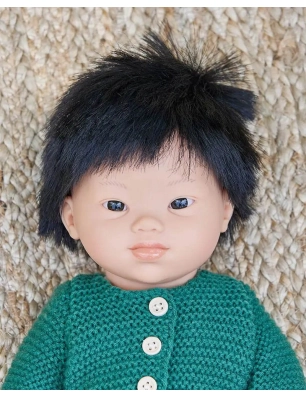Muñeco Asiático con Síndrome de Down 38 cm Miniland Dolls