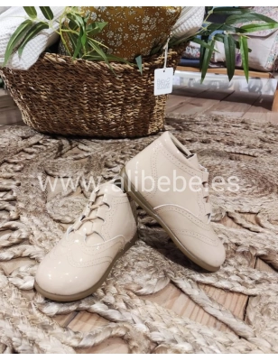 Bota Cordon Caminito Charol Arena