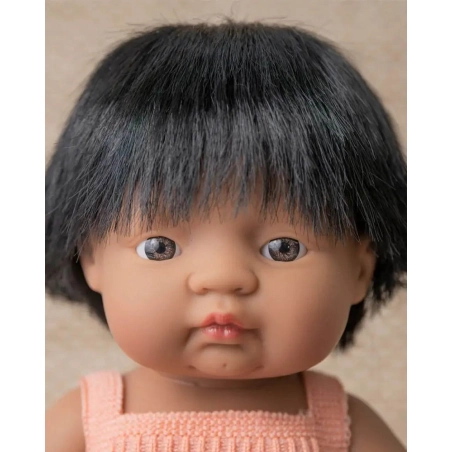 Muñeca Latinoamericana con Pelele 38 cm Miniland Dolls