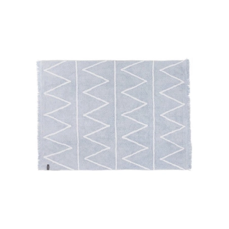 Alfombra Lavable Hippy de Lorena Canals Soft Blue