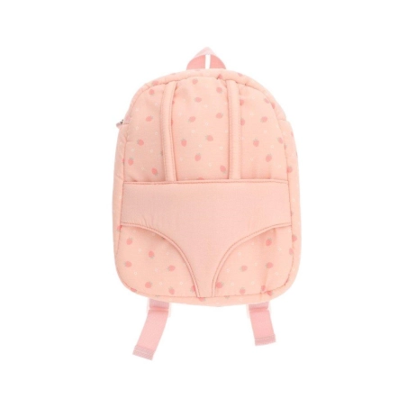 Mochila para Muñecas de Monnëka Strawberries Rosa