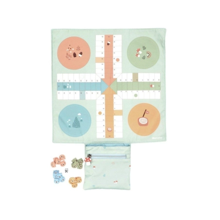 Juego Mantel Parchís de Monnëka