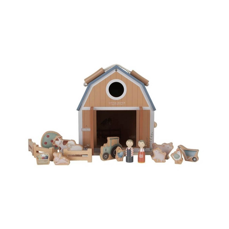 Granja Casa de Muñecas Little Farm de Little Dutch