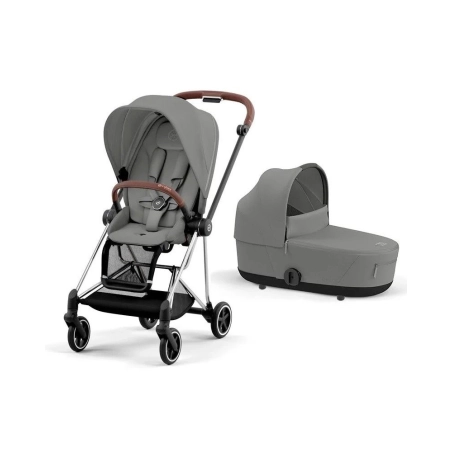Cochecito 2 Piezas Mios de Cybex Chrome Brown/Mirage Grey