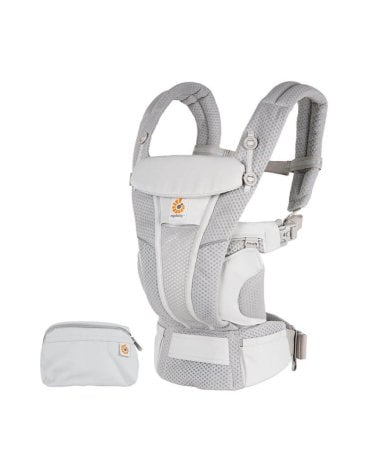 Mochila Portabebe Omni Breeze de Ergobaby Gris Perla