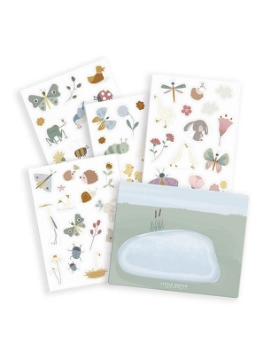 Pegatinas para Ventana Flowers & Butterflies de Little Dutch