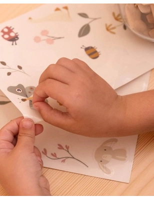 Pegatinas para Ventana Flowers & Butterflies de Little Dutch