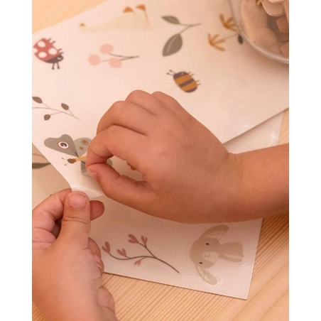 Pegatinas para Ventana Flowers & Butterflies de Little Dutch