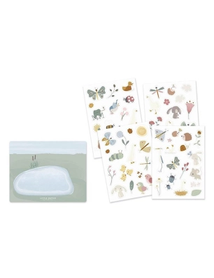 Pegatinas para Ventana Flowers & Butterflies de Little Dutch