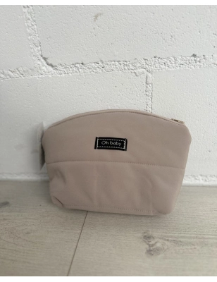 Neceser Higiene Softshell de Rosy Fuentes Camel